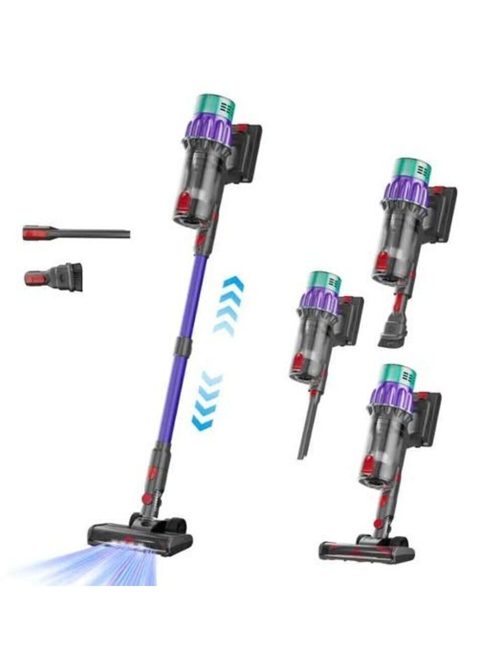 Blossom 550W Cordless 70 Min Stick Vacuum Cleaner 45KPA